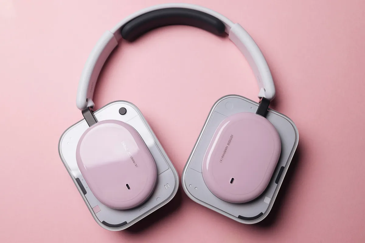 My New Pink Headphones